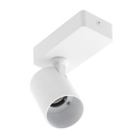 Corp de iluminare pe perete alum.SANTO max.20W IP20 rotund alb OS-SAN20WOK1-10