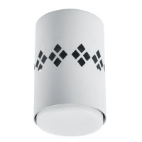 Spot aplicat FN HL351, GX53, spot.stationar 230V, alb,80х100