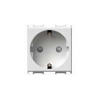 Priza 2m SCHUKO 2P+E 16A alba (VM10PW-B)