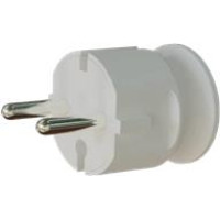 Plug with grounding white 16A NEOMAX
