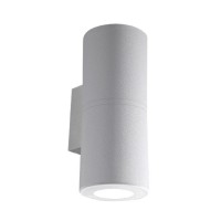 Corp de ilum LED Fumagalli FRANCA 90 2L 12W 240x110x95 mm GU10 600 lm 220-240V IP55 ALB