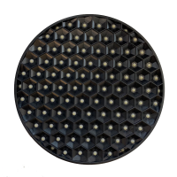 Spot LED SGP-36W-1 rotund incorp D225 4000K negru LuminaLED