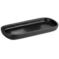 08141 Tava din ceramica NERO negru-mat