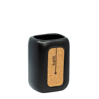05579 Pahar baie CORSA negru