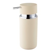 06595 Dozator rotund sapun, bej. (ceramica)