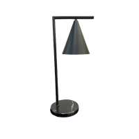 Lampa de masa JH-864 D23x55cm,E27x1, Metal+Marble,Blk+Wh LuminaLed