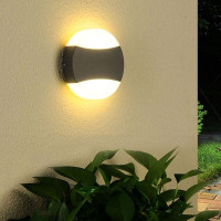 Aplica LED MK/SG-F880 2*6W 3000K negru IP54 LuminaLED