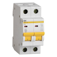 Intrerupator automat VА47-29 2Р 4А 4,5kA curba C IEK