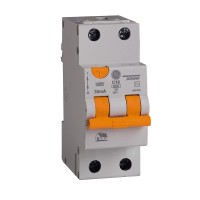 Intrerupator automat DIF. C20 2P AC, 6kA