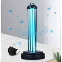 Lampa LED UV+OZONE SG-SJ1 38W 220V neagra LuminaLED
