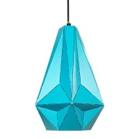 Lustra JH-33 D21xH29cm, E27/1, Metal, Aqua blue LuminaLED