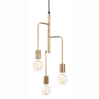 JH-397 chandelier D18xH60 cm, 3xE27, metal, bronze