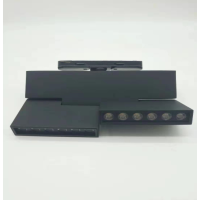 Proiector LED track light LEN-809-12T 24W 4000K negru LuminaLED