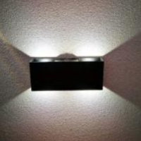 Aplica LED MK/SG-2272-4 IP54 245x100x50mm 4X3W 3000K negru LuminaLED