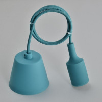 Suspensie JH-153-1 10.8cmx1m, E27/1, Silica Gel Woven Wire, Azury LuminaLED