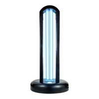 Lampa LED UV+OZONE SG-SJ12 38W 220V controler+timer neagra LuminaLED