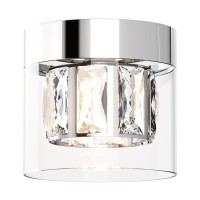 Spot GEM C0389-01A-F4AC 1xG9 28W metal chrome LuminaLED