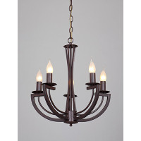 Lustra V3295-7/5хE14 max 40W 103x40x40cm bronz LuminaLED