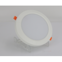 Spot LED PL8 rotund incorporat 8W D120mm 3 culori LuminaLED