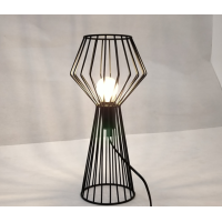 Lampa de masa JH-731 D16xH35cm,E27/1,Metal,Black LuminaLed