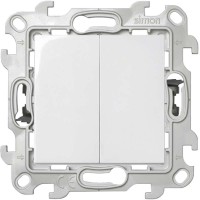 Intrerupator Simon 24 2cl 2M Push& Go alb 2420398-030