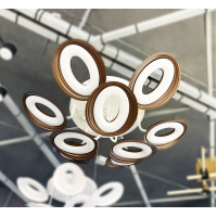 Lustra LED FS-032-X9,860x245 108W,3000K,sand coffee LuminaLED
