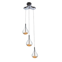 ** Lustra PERLE P0226-03B-F4RK 3xG4 Max 35W crystal chrome LuminaLED