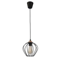 Lustra GALAXY 1xE27 max 60W black+gold TK-LIGHT