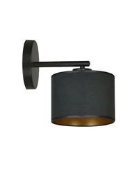 Aplică HILDE K1 1XE27 negru+aur EMIBIG