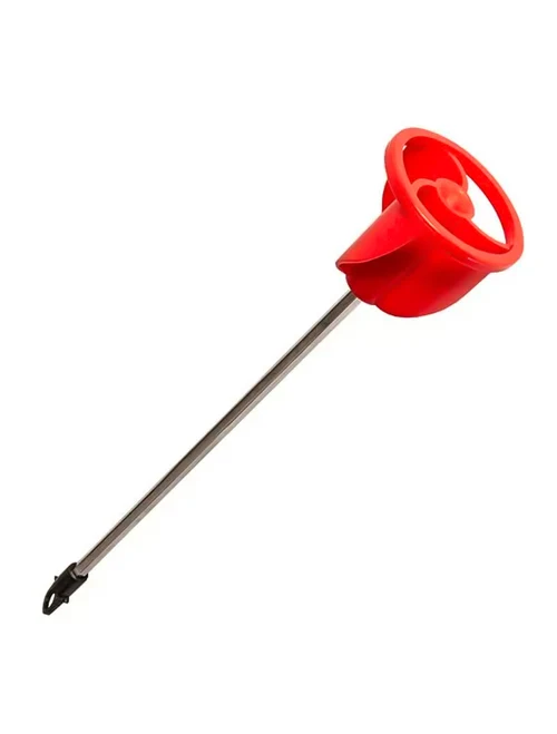 178127 Paletă mixer p/u vopsea 80x350 coadă HEX cu capac din plastic Profmet