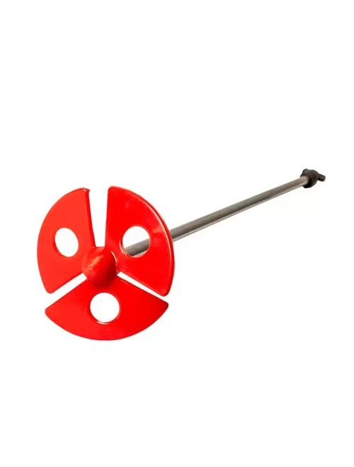 178126 Paletă mixer p/u vopsea 60x350 coadă cilindrică cu disc din plastic Profmet