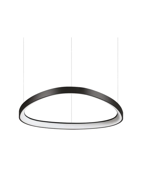 Lustră Led GEMINI 47W 5100Lm 3000K D610 neagră Ideal lux