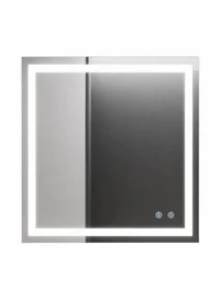 Зеркало для ванной Bayro Elipso прямоугольное 700x800 LED сенсор с антизапотеванием 123798