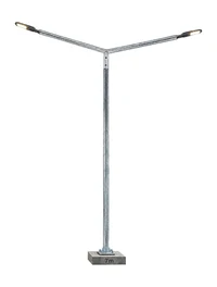 Consolă dublă 1000x60 mm oțel zincat 2