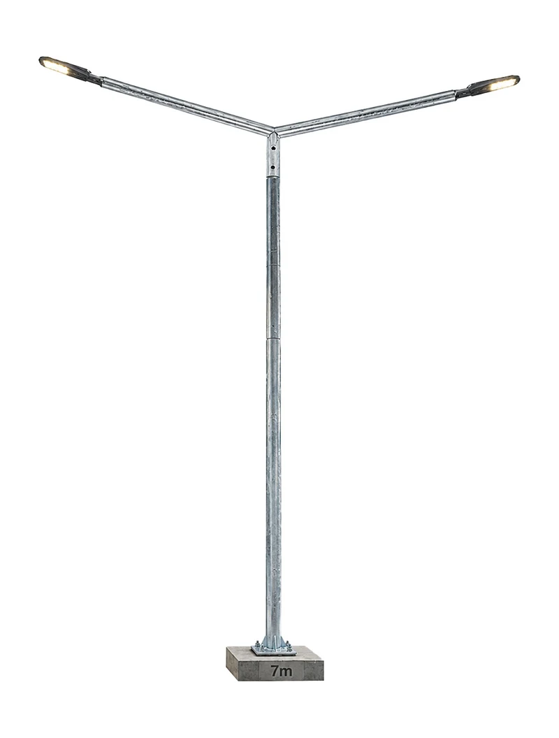 Consolă dublă 1000x60 mm oțel zincat 2