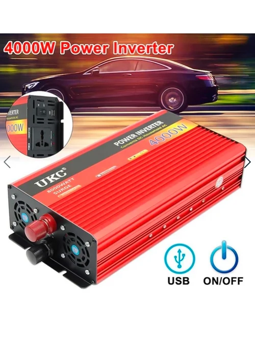 Invertor UKC-4000W DC24V-AC220V (undă sinus pură) 21438
