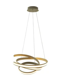Lustră LED 250051P-BE VECINO 42W 3000-6000K mokka ZUMALINE