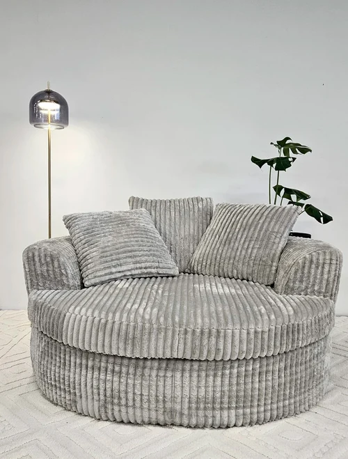 Fotoliu rotund modern VAVA-13 Kaki