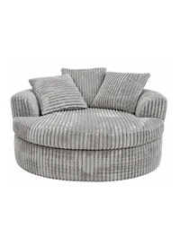 Fotoliu rotund modern VAVA-13 Kaki
