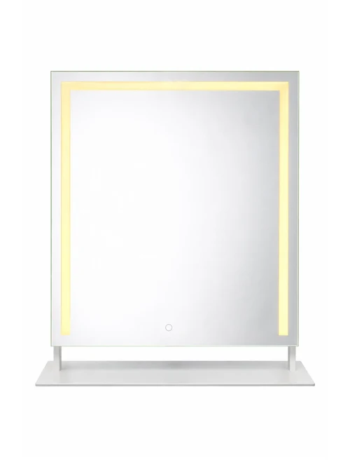 Oglindă de masă LED 40*50cm cu suport de fier LuminaLED
