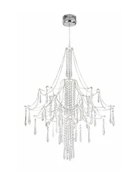 Lustră  LED 21W 4000K D700 H800 Chrox ZKS crome LUMINALED