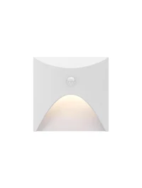 Corp de il. cu senzor încorp scară/perete LED 3W 4000K IP65 220-240V alb Luminaled