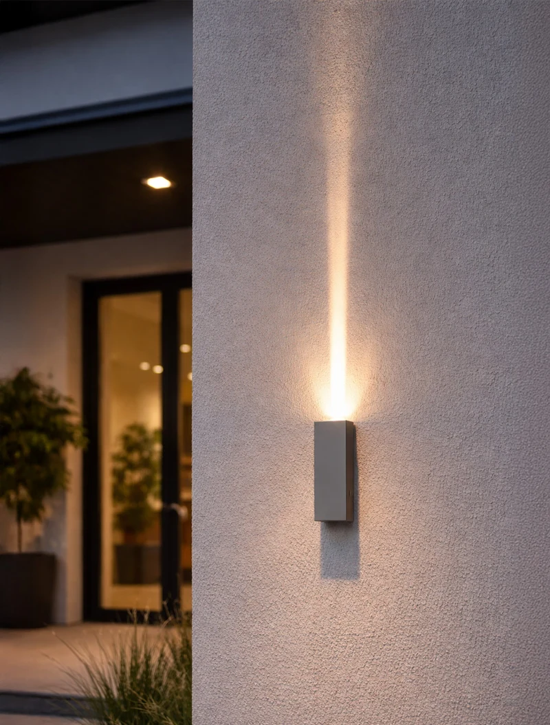 Настенный светильник GLIN Led IP54 1*3W 4000K черный LuminaLED 2