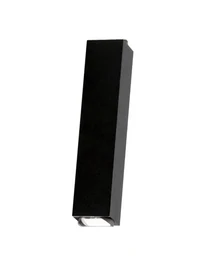 Aplică GLIN Led IP54 2*3W 4000K neagră LuminaLED