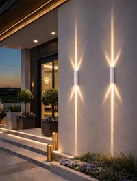 Aplică GLIN Led IP54 2*3W 4000K albă LuminaLED 2