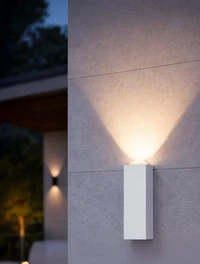 Настенный светильник ZENO Led IP54 1*1W 4000K белый LuminaLED 2