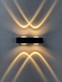 Светильник NOVA Led IP54 4*1W 4000K черный LuminaLED 2