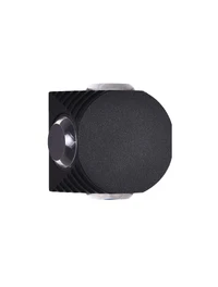 Aplică VOLT Led IP54 4*1W 4000K neagră LuminaLED