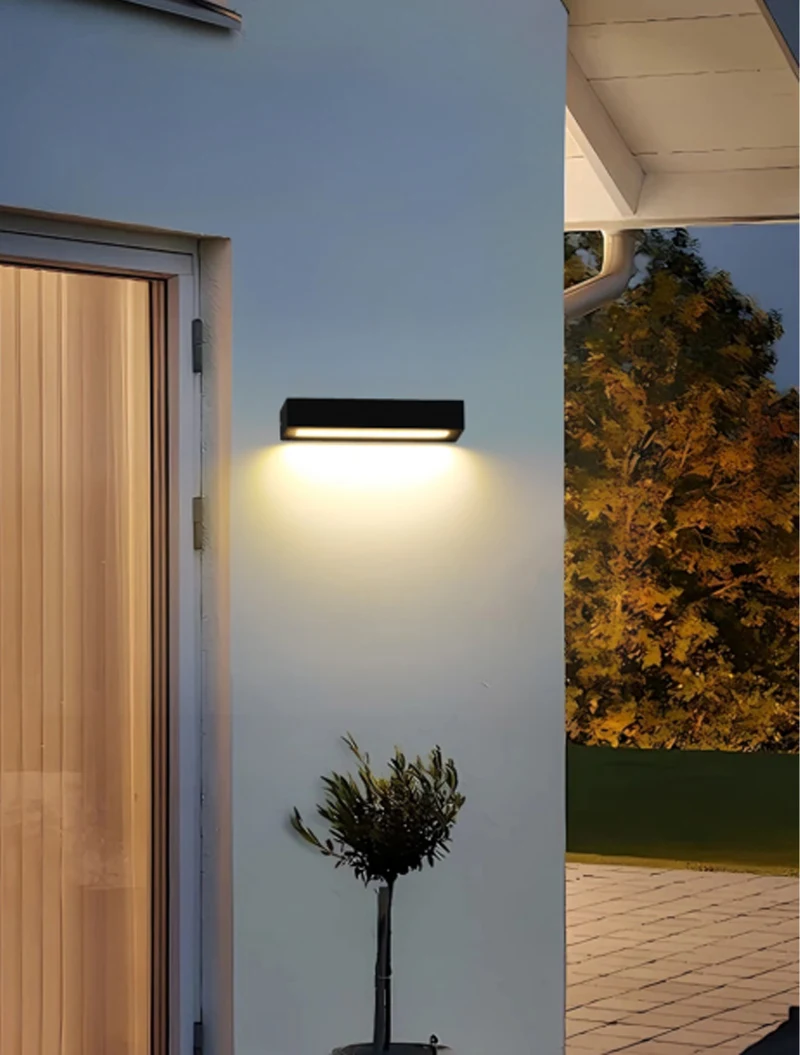 Aplică LUMO Led IP54 1*6W 4000K neagră LuminaLED 2
