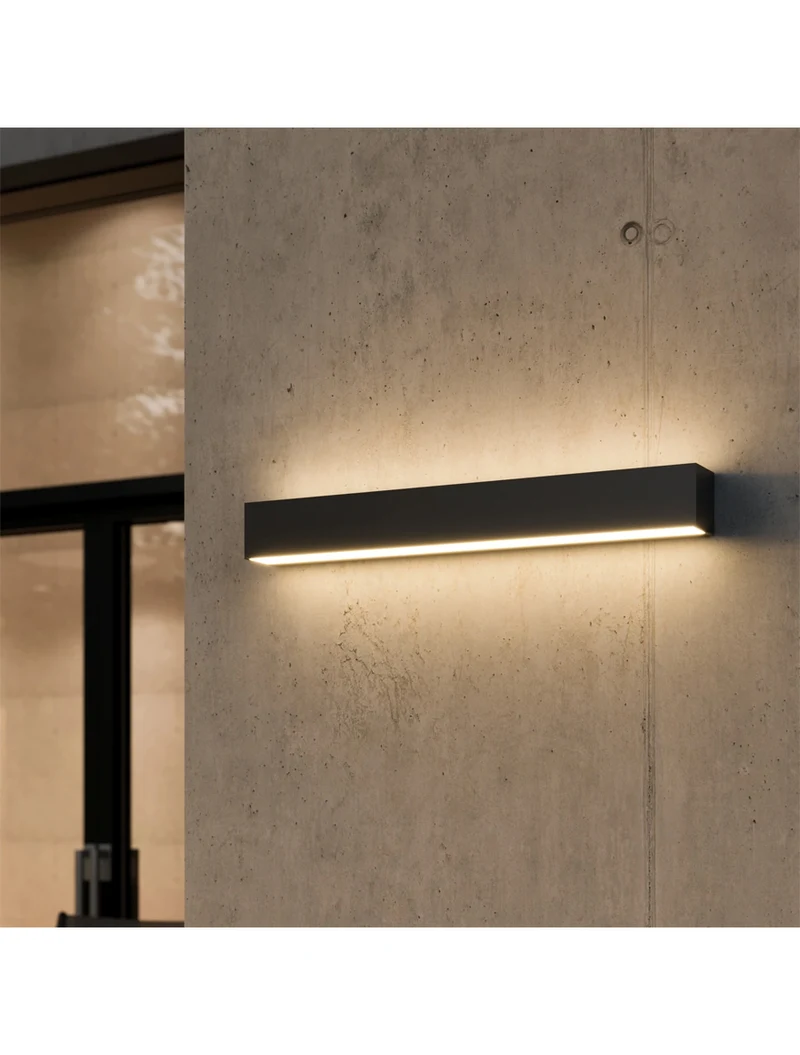 Aplică TREN Led IP54 1*10W 4000K neagră LuminaLED 2